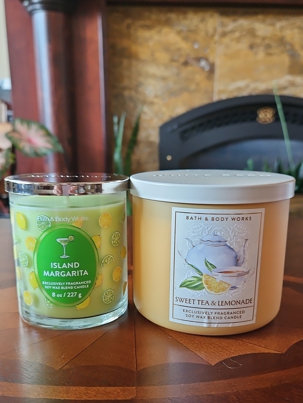 Bath & Body Works Candle Bundle - Island Margarita & Sweet Tea Lemonade, NWT